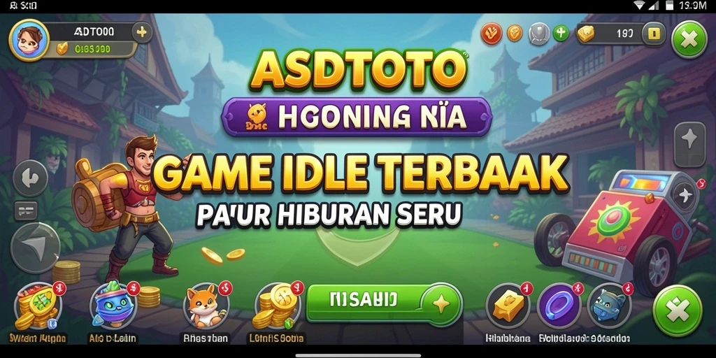 Tampilan gameplay ASDTOTO yang menarik dalam dunia Idle.