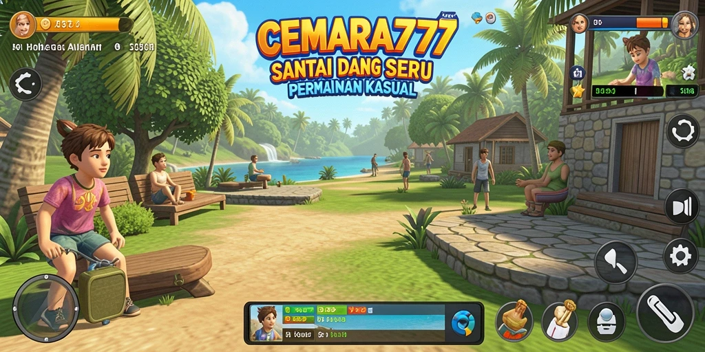 Tampilan gameplay yang seru dan menghibur dari CEMARA777.