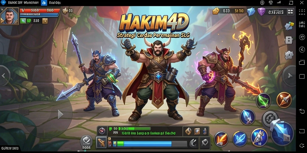 Screenshot HAKIM4D menampilkan aksi pertempuran yang seru dan strategi mendalam.