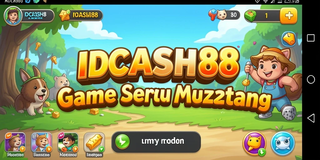 Tampilan gameplay IDCASH88 yang penuh tantangan.