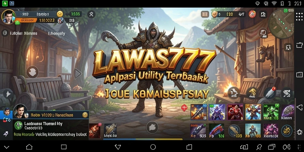 Tampilan antarmuka aplikasi Utility yang intuitif dan user-friendly.