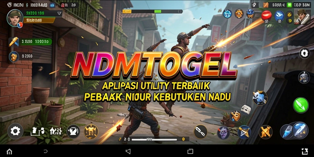 Screenshot NDMTOGEL menampilkan antarmuka aplikasi Utility yang mudah digunakan.