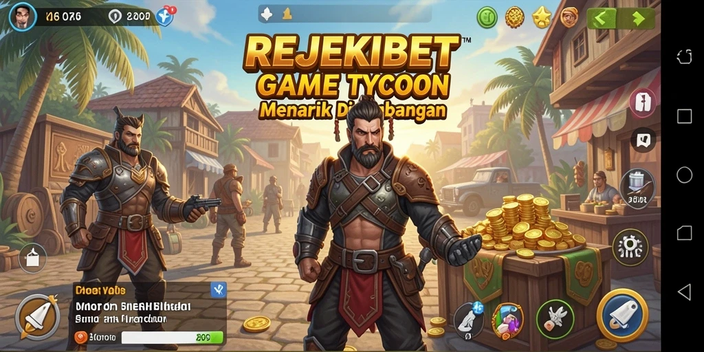 Tampilan gameplay Tycoon yang mendebarkan di REJEKIBET.