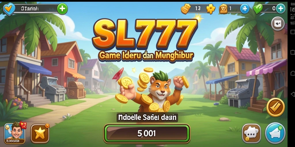 Tampilan gameplay SL777 yang seru dan menarik.