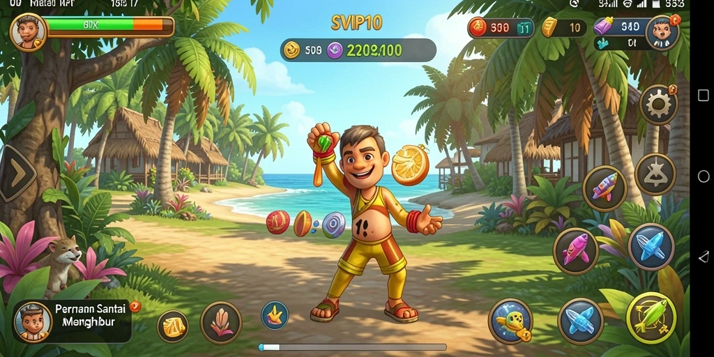 Tangkapan layar gameplay SVIP10 yang menyenangkan dan penuh aksi.